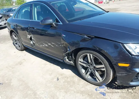 2017 Audi A4 2.0T Premium z USA, uszkodzony, nr VIN WAUENAF45HN009067